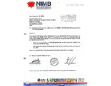 Bank Guarantee Amendment certificate