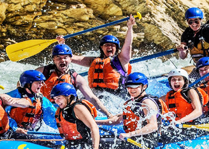 Rafting in Nepal